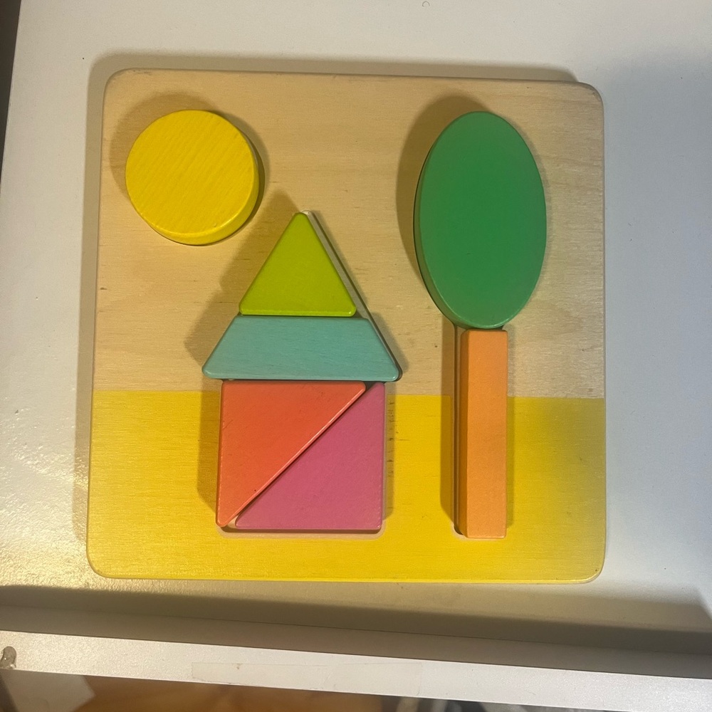 Lovevery Sunny Day Double Sided Puzzle